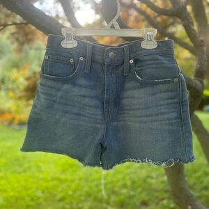 Madewell Classic Blue Jean Shorts